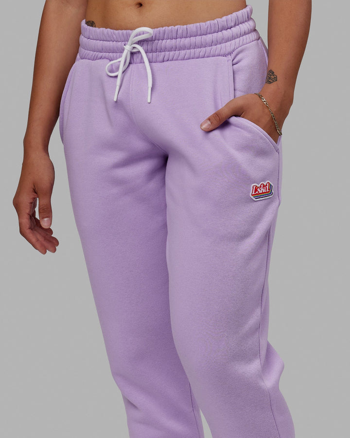 Unisex Radiate Track Pants - Pale Lilac