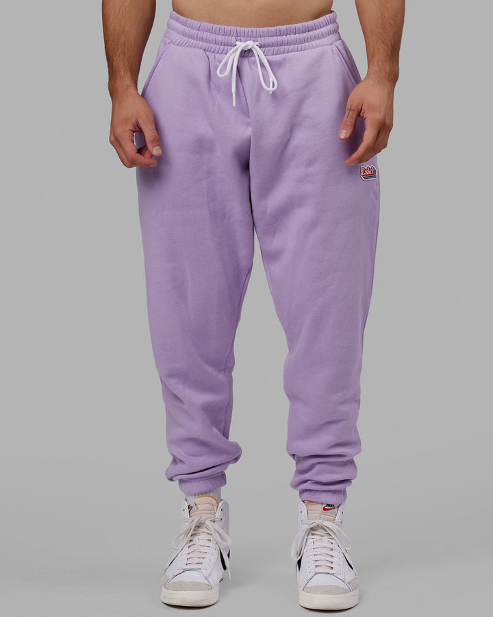 Unisex Radiate Track Pants - Pale Lilac
