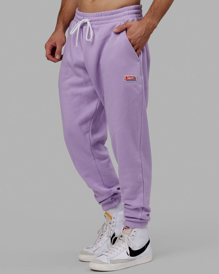 Unisex Radiate Track Pants - Pale Lilac