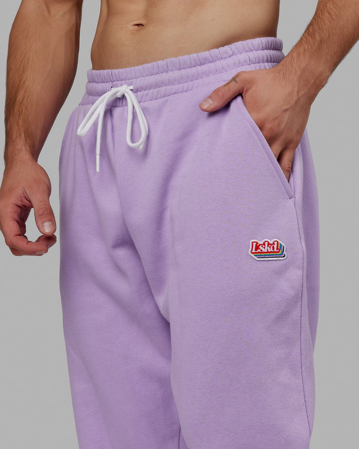 Unisex Radiate Track Pants - Pale Lilac