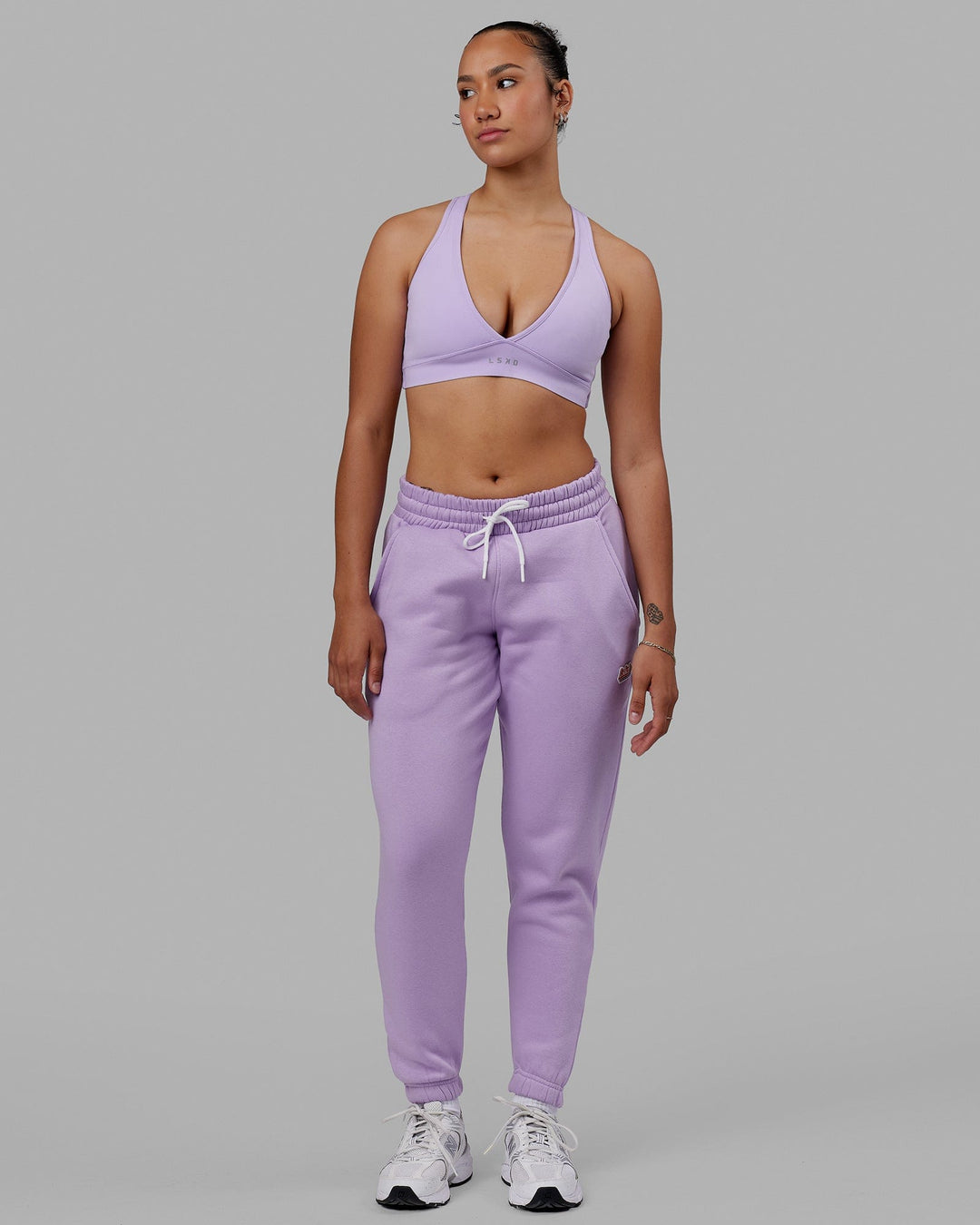 Unisex Radiate Track Pants - Pale Lilac