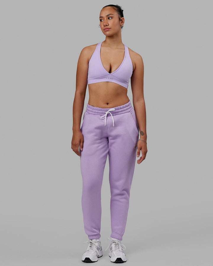 Unisex Radiate Track Pants - Pale Lilac
