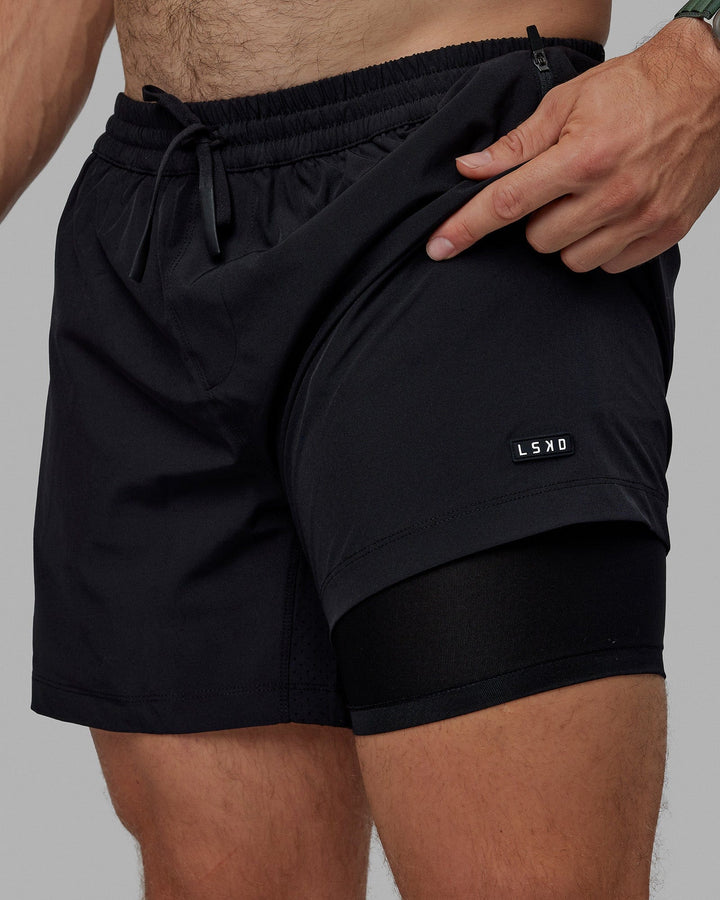 Rep 5" Lined Performance Shorts - Black