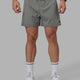 Man wearing Rep 5" Lined Performance Shorts - Graphite