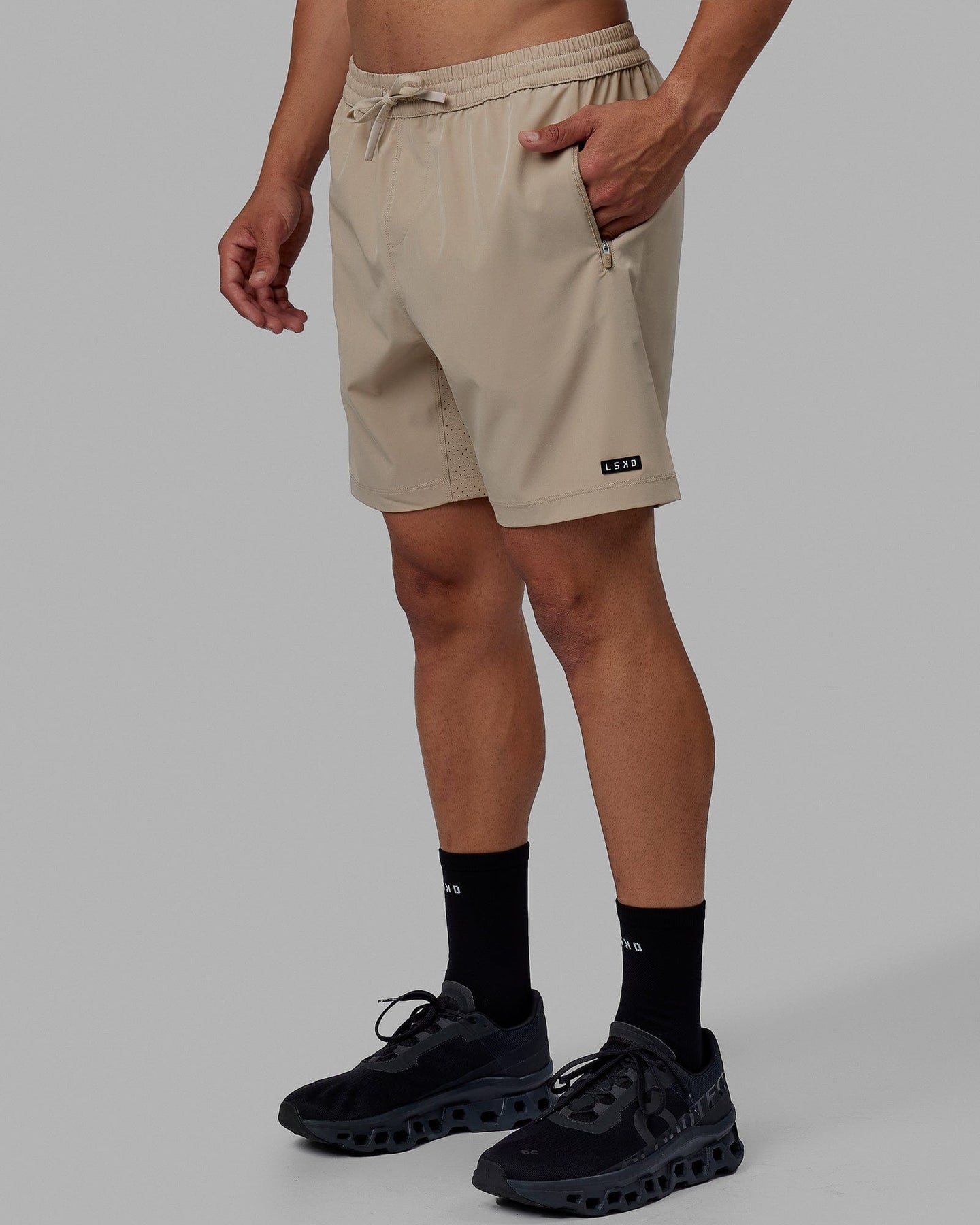 Rep 7'' Performance Shorts - Taupe | LSKD