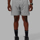 Man wearing Rep 7'' Performance Shorts - Ultimate Grey