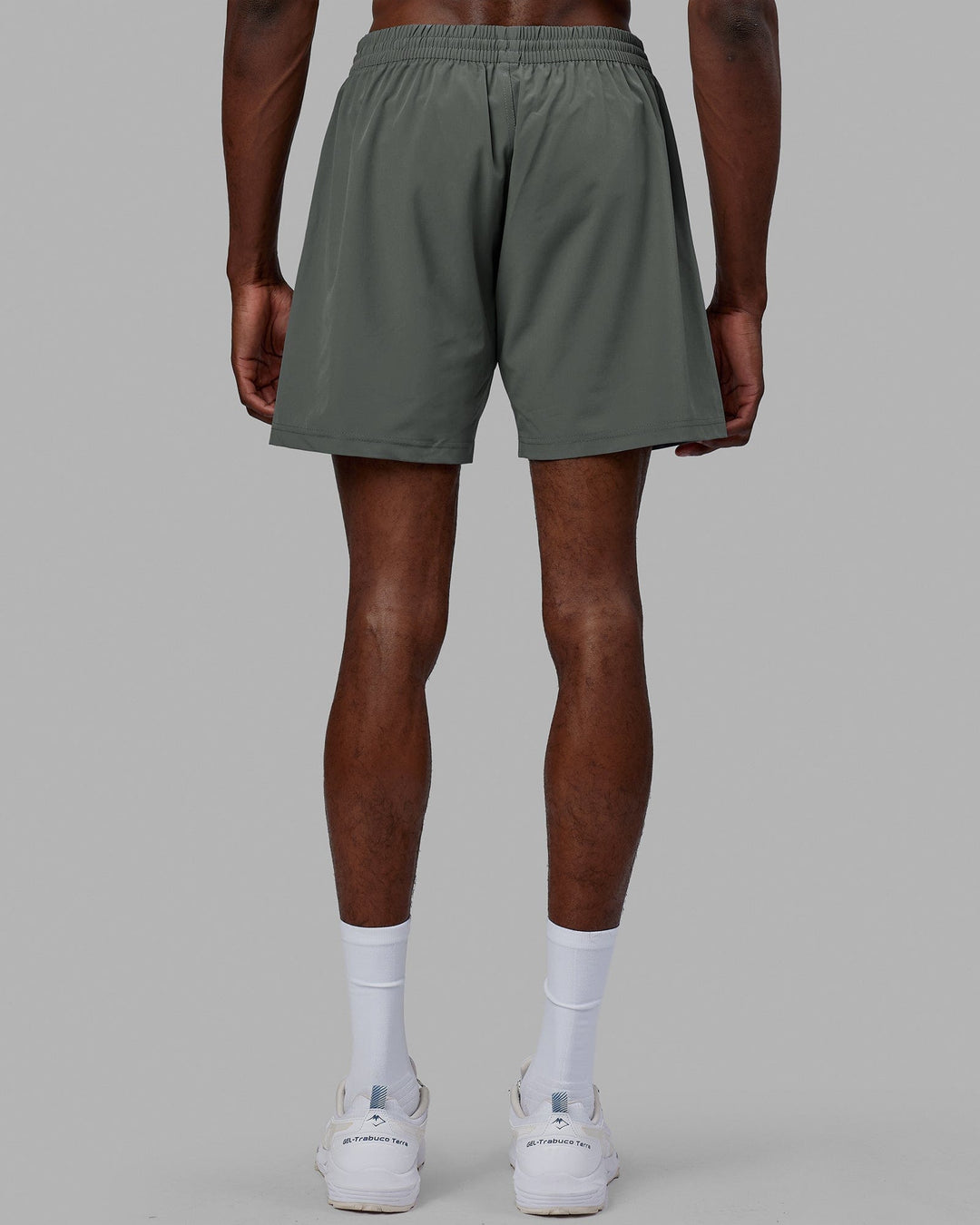 Man wearing Rep 7'' Performance Short - Graphite