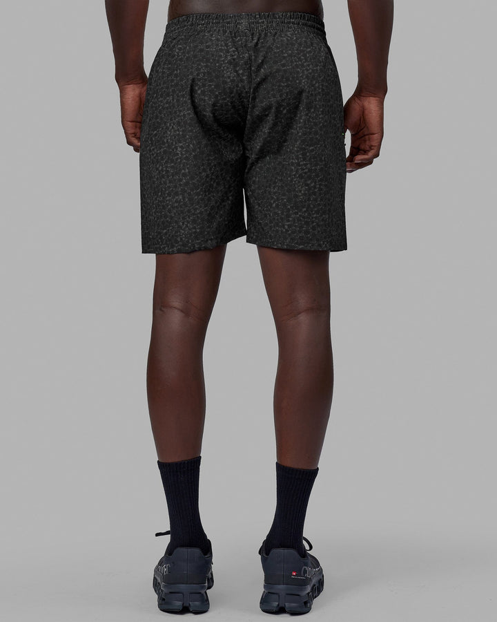 Woman wearing Rep 7'' Performance Short - Jungle Spot Print