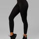 Woman wearing Rep 7/8 Length Tight - Black-Black
