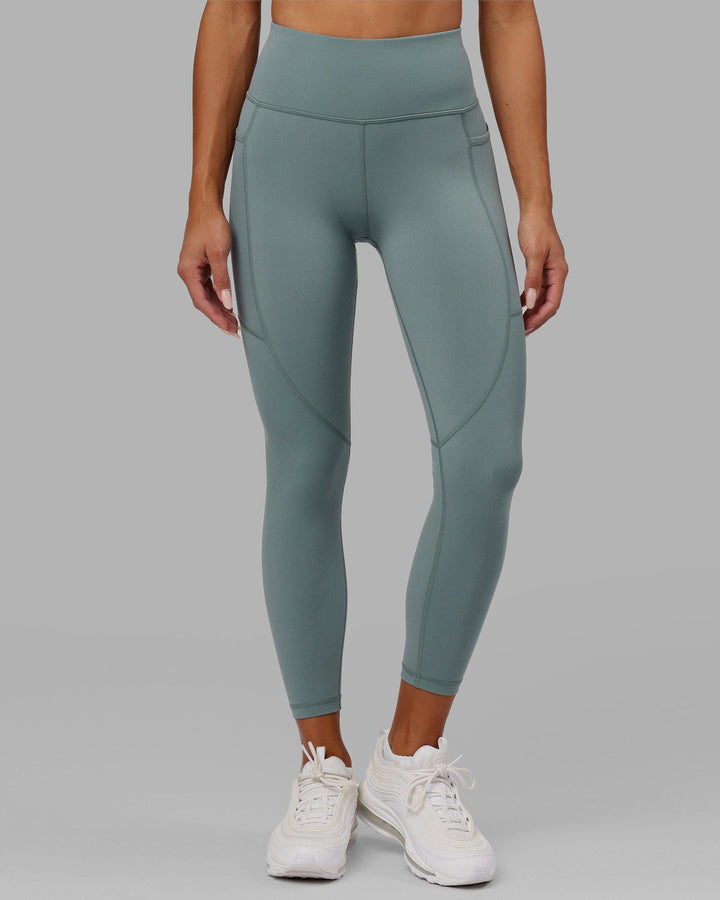 Woman wearing Rep 7/8 Length Tight - Eclipse