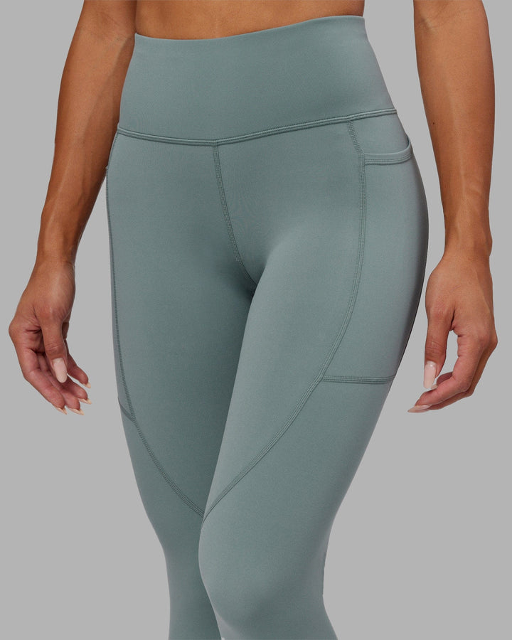 Woman wearing Rep 7/8 Length Tight - Eclipse