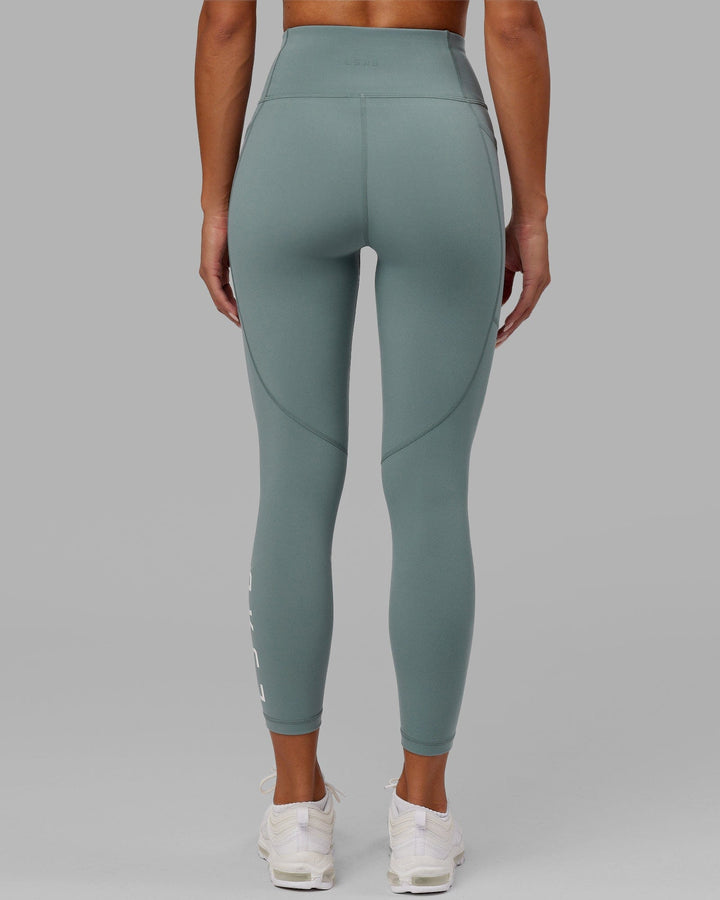 Woman wearing Rep 7/8 Length Tight - Eclipse