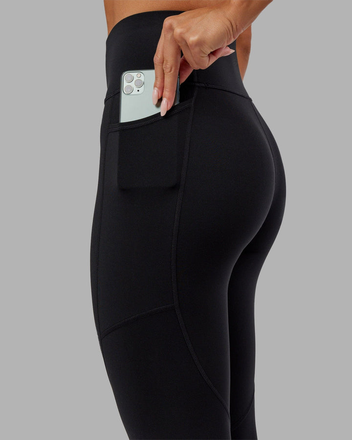 Rep Full Length Tight - Black-Flamingo