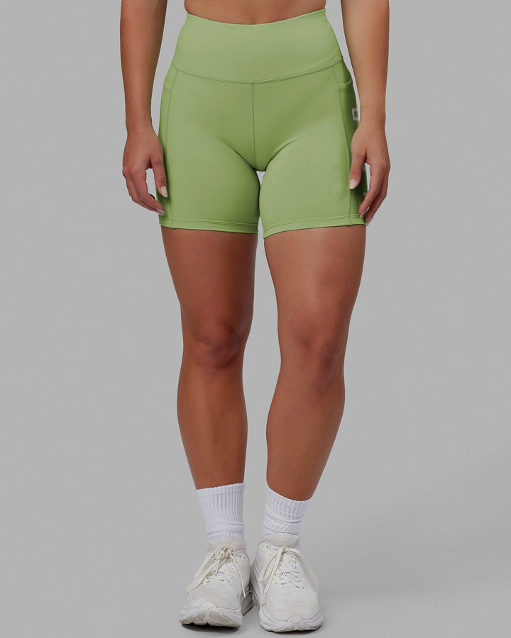 Rep Mid Short Tights - Green Fig