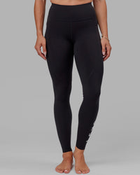Woman wearing Rep Ultra High-Rise Tall Legging Pockets - Black-White | Model:Bree | Size:S