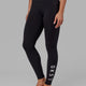 Woman wearing Rep X-Long Tight - Black-White