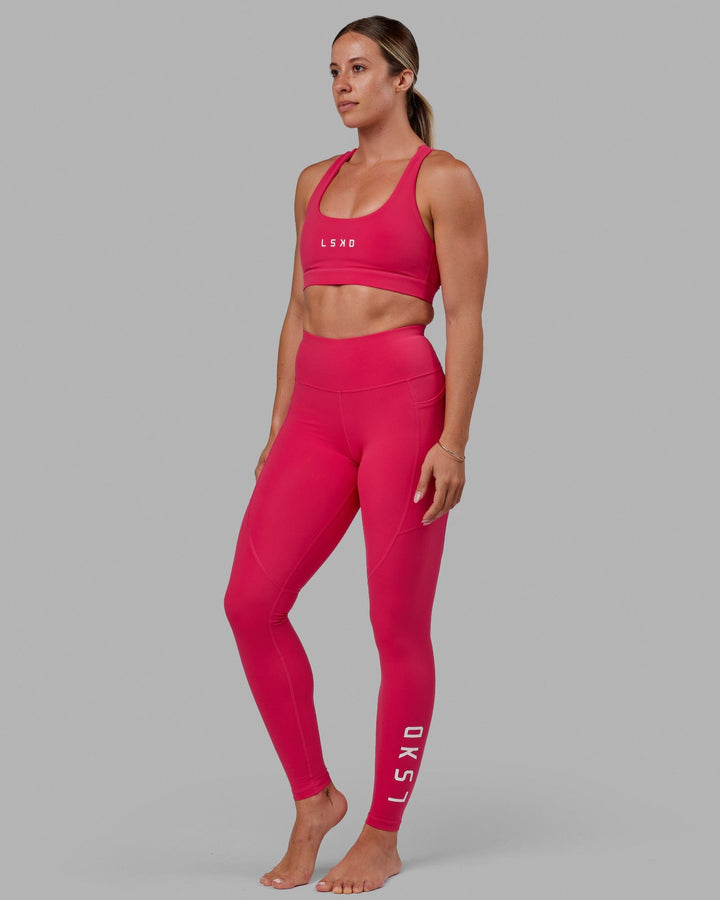 Woman wearing Rep X-Long Tight - Boysenberry