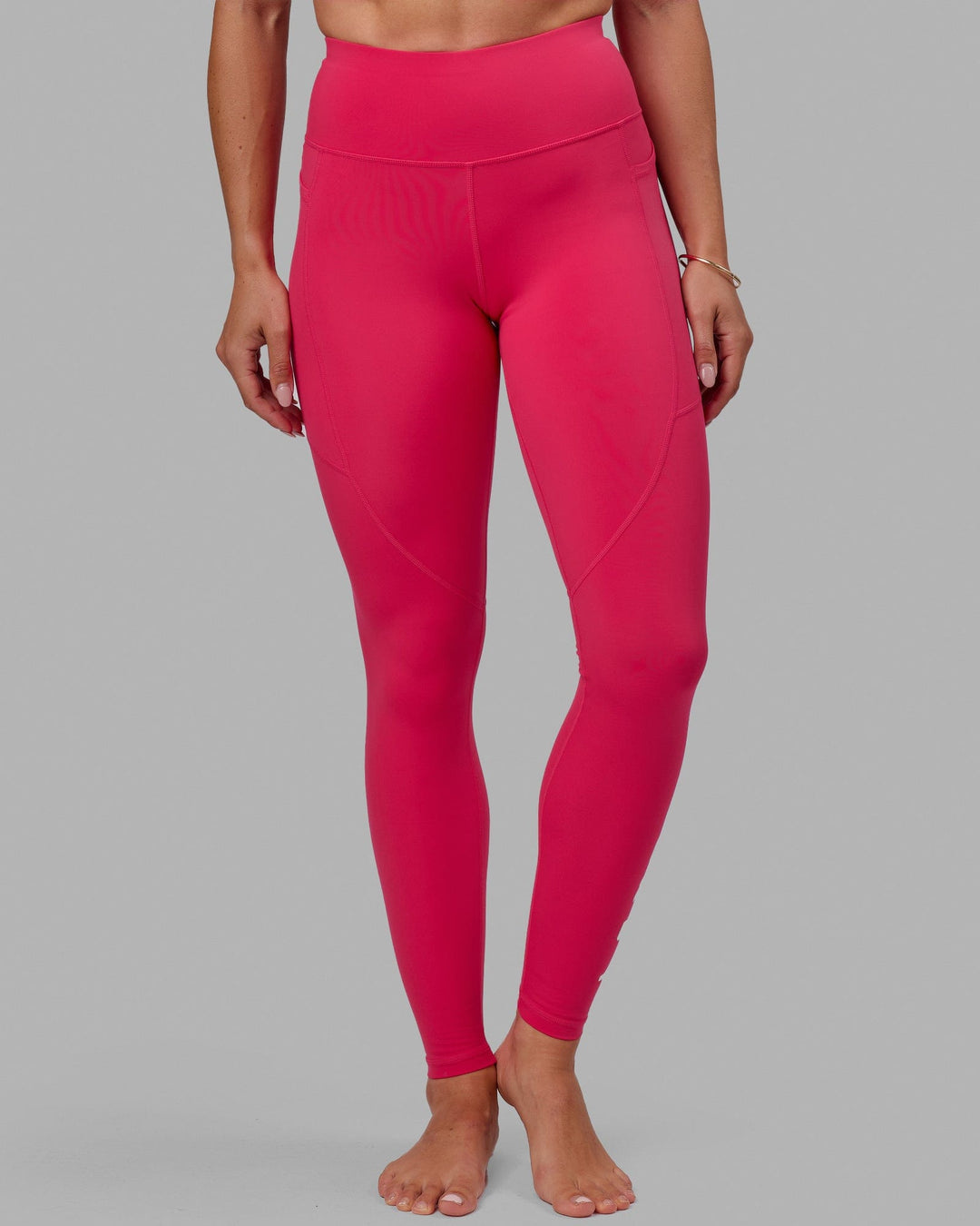 Woman wearing Rep Ultra High-Rise Tall Legging Pockets - Boysenberry | Model:Bree | Size:S