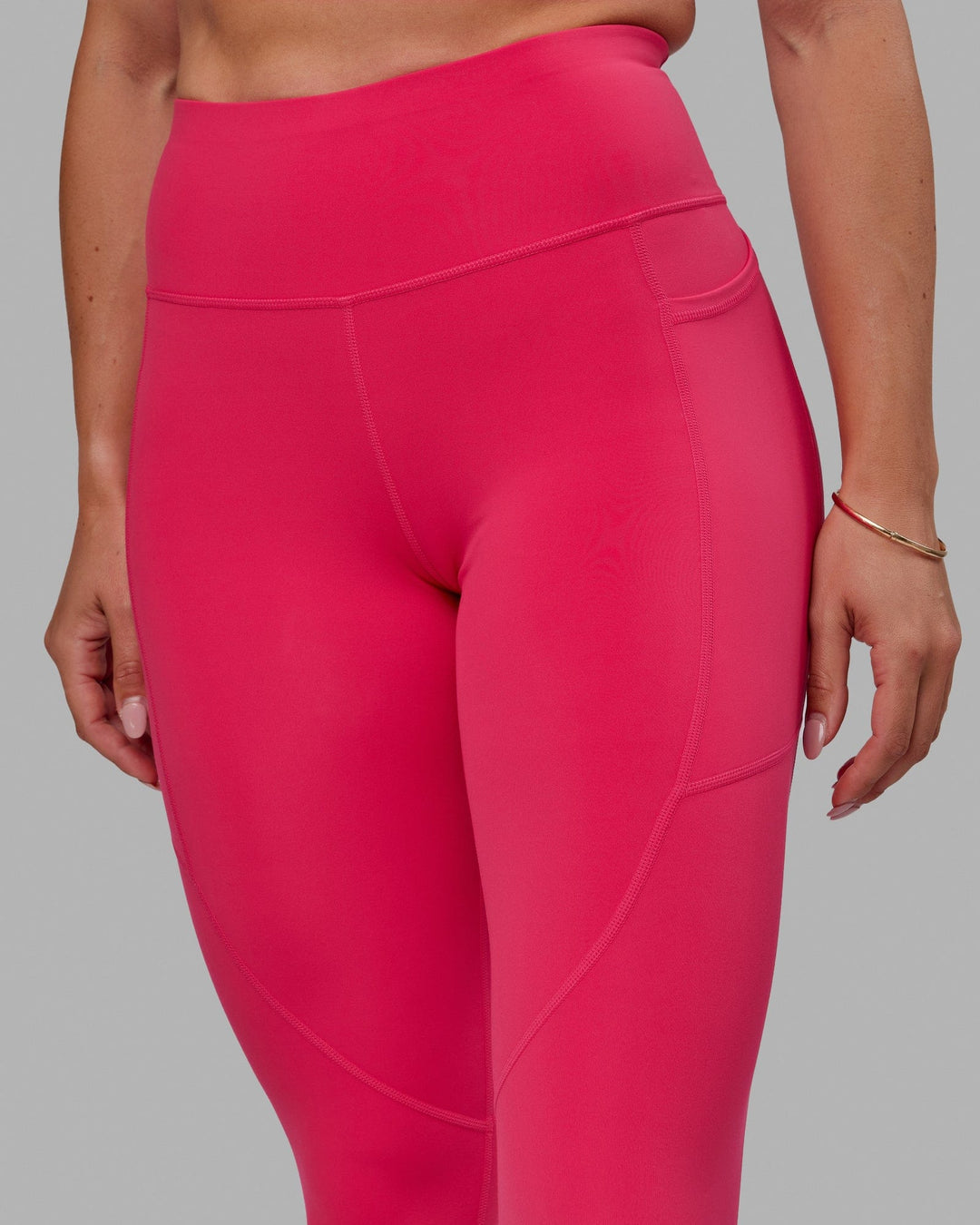 Woman wearing Rep Ultra High-Rise Tall Legging Pockets - Boysenberry | Model:Bree | Size:S