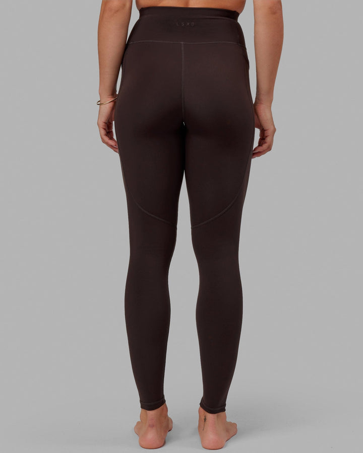 Woman wearing Rep X-Long Tight - Dark Walnut