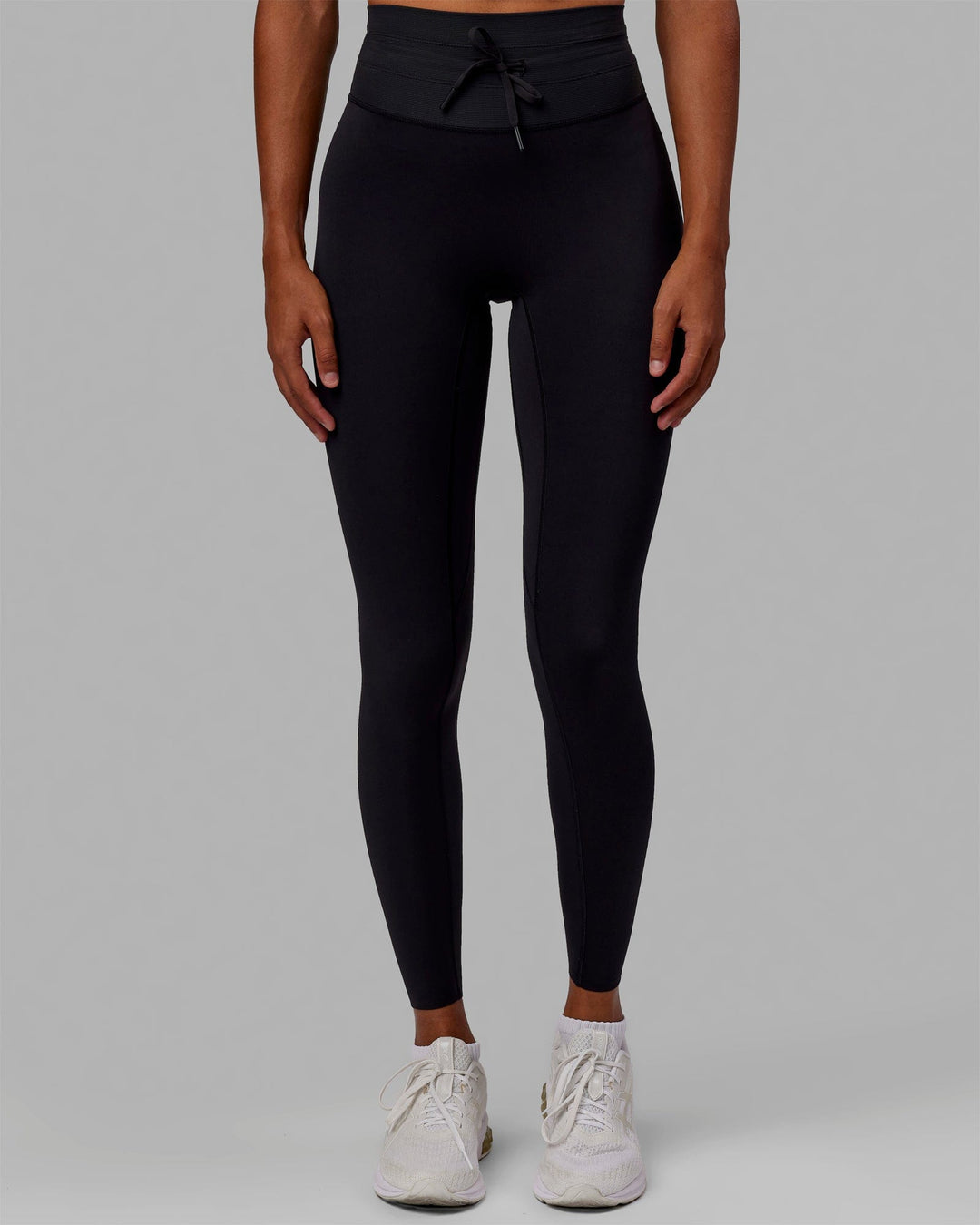 Woman wearing Resistance Ultra High-Rise Full Length Legging - Black