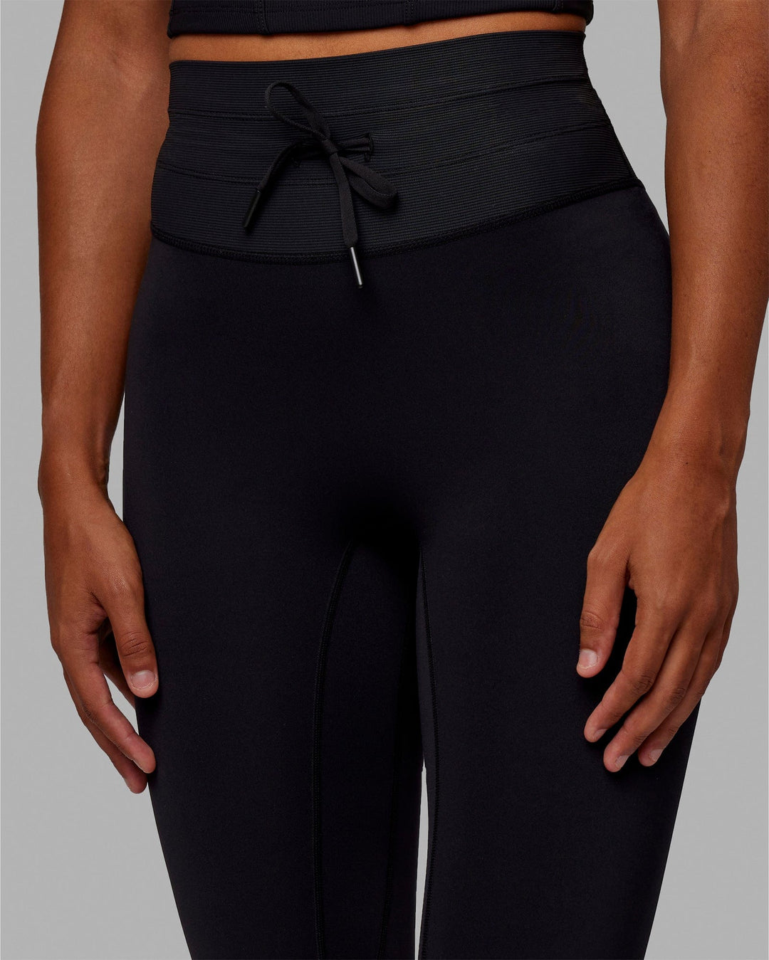 Woman wearing Resistance Ultra High-Rise Full Length Legging - Black