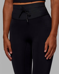 Woman wearing Resistance Ultra High-Rise Full Length Legging - Black