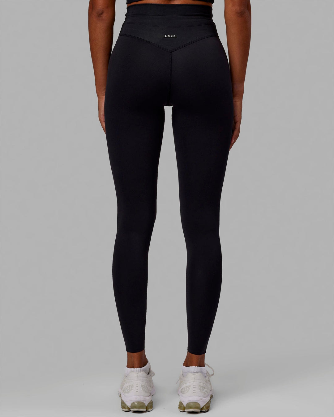 Woman wearing Resistance Ultra High-Rise Full Length Legging - Black