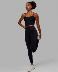 Woman wearing Resistance Ultra High-Rise Full Length Legging - Black