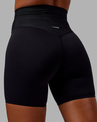 Woman wearing Resistance Ultra High-Rise 6" Short - Black