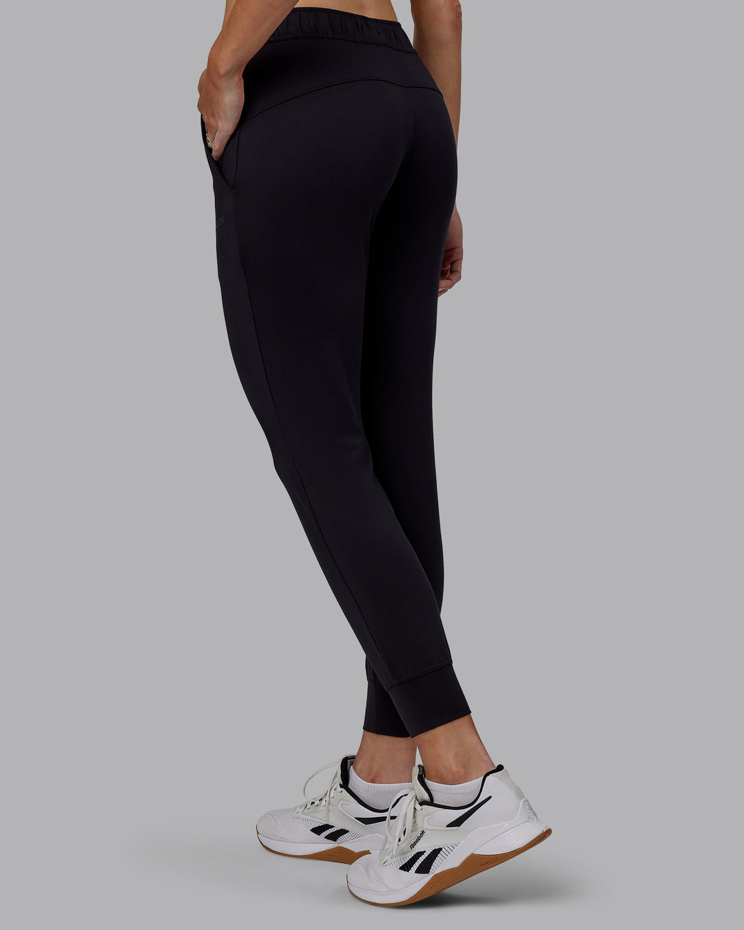 Women Wearing Restore CloudFLX Joggers - Black