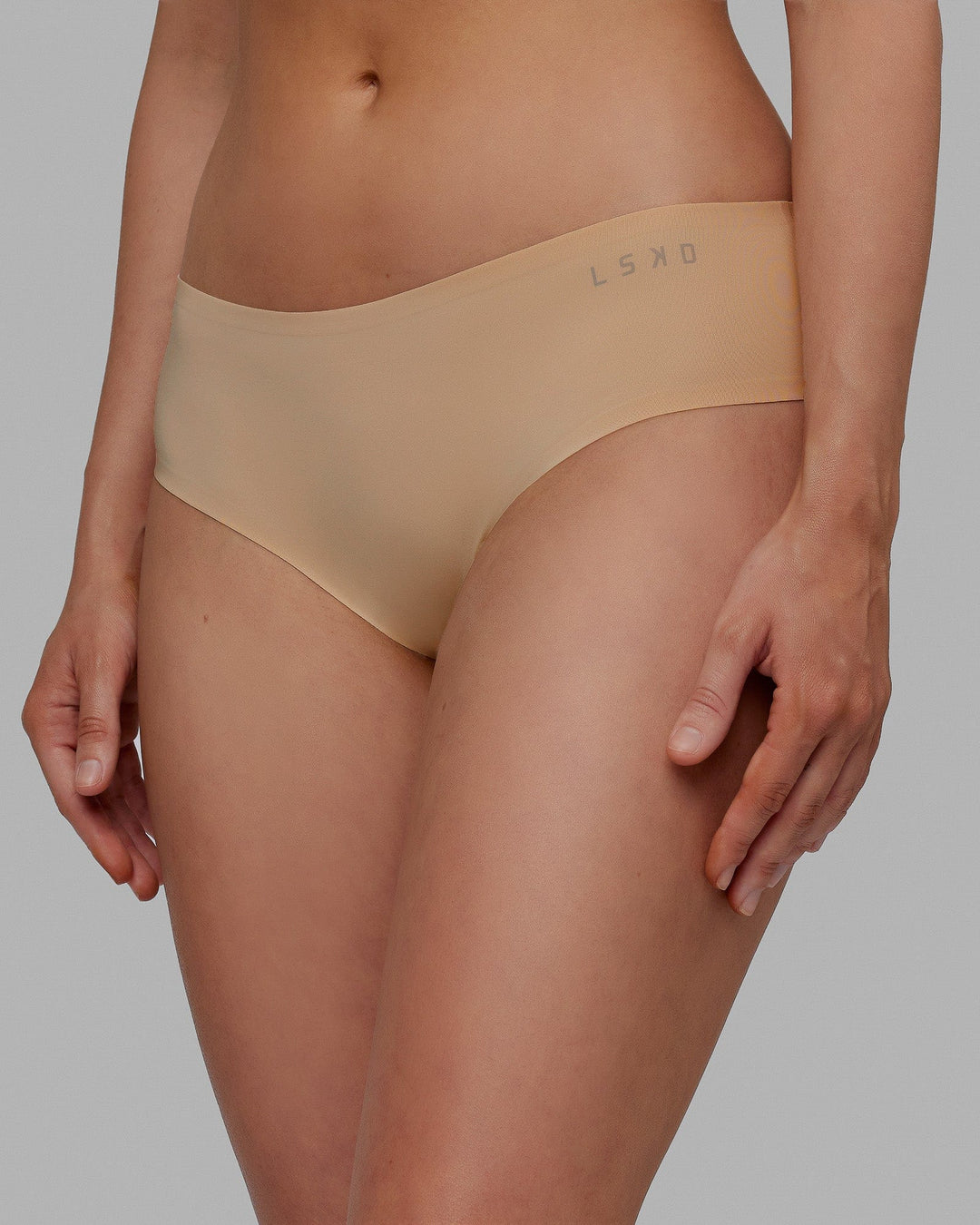 Woman wearing Seamless Brief - Off White
