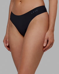 Seamless G-String 3 Pack - Black