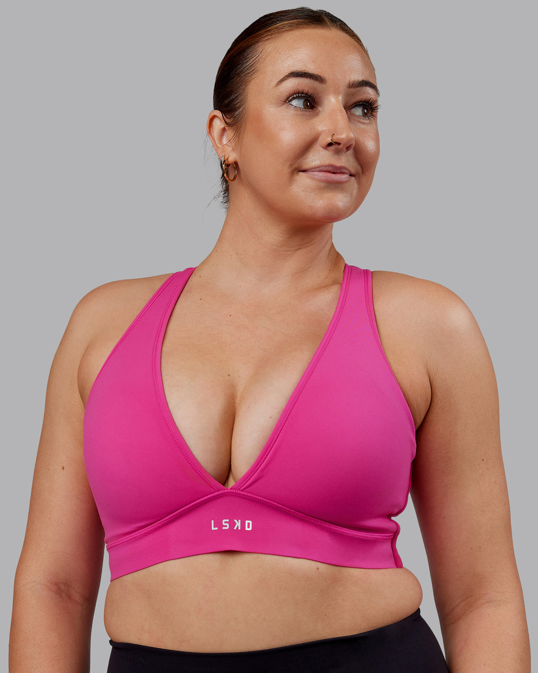 Stamina Sports Bra D/DD/E - Fuchsia Pink