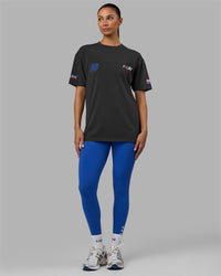 Redline FLXCotton Tee Oversize - Phantom-White