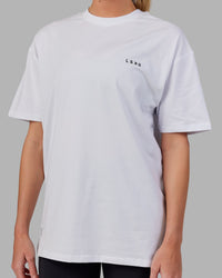 VS5 FLXCotton Tee Oversize - White-Black