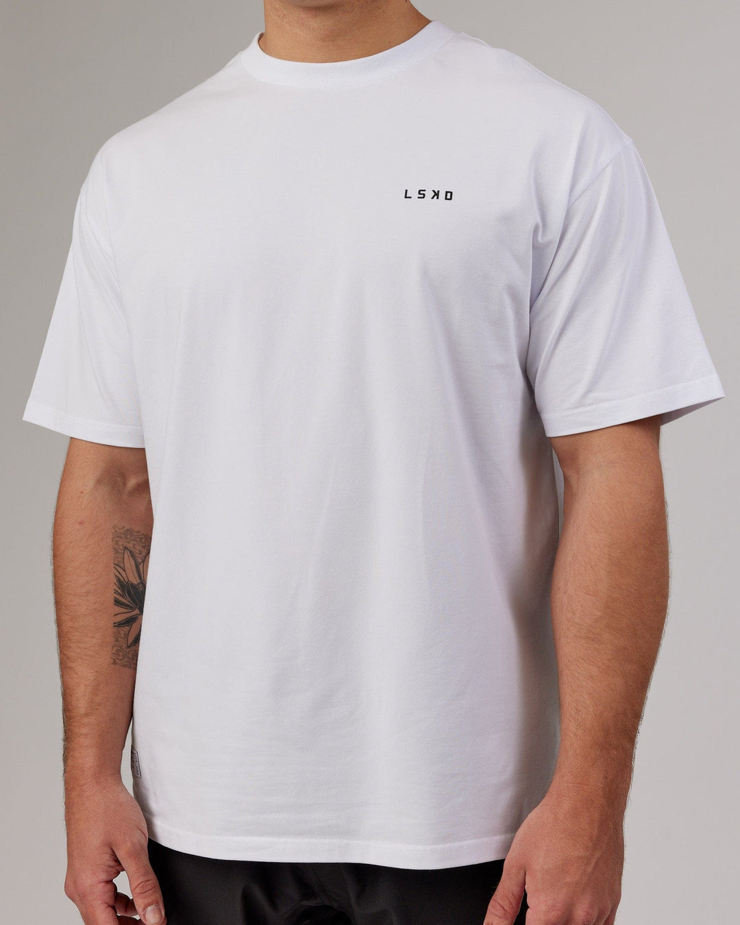 VS5 FLXCotton Tee Oversize - White-Black