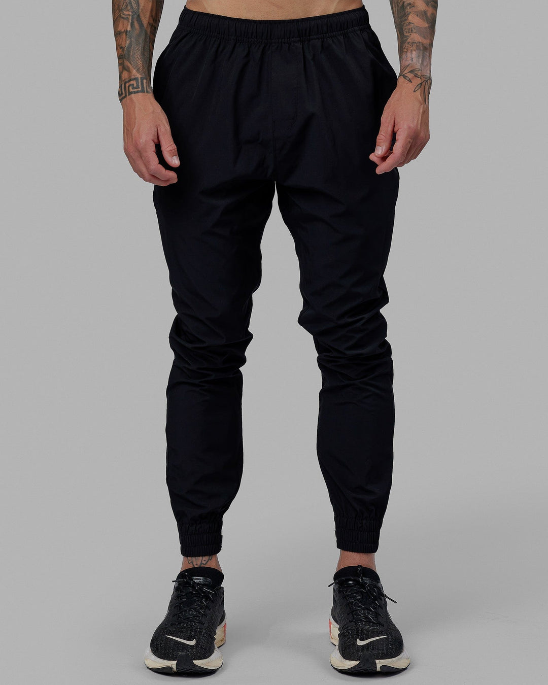 Warm Up Zip Cuff Performance Jogger - Black