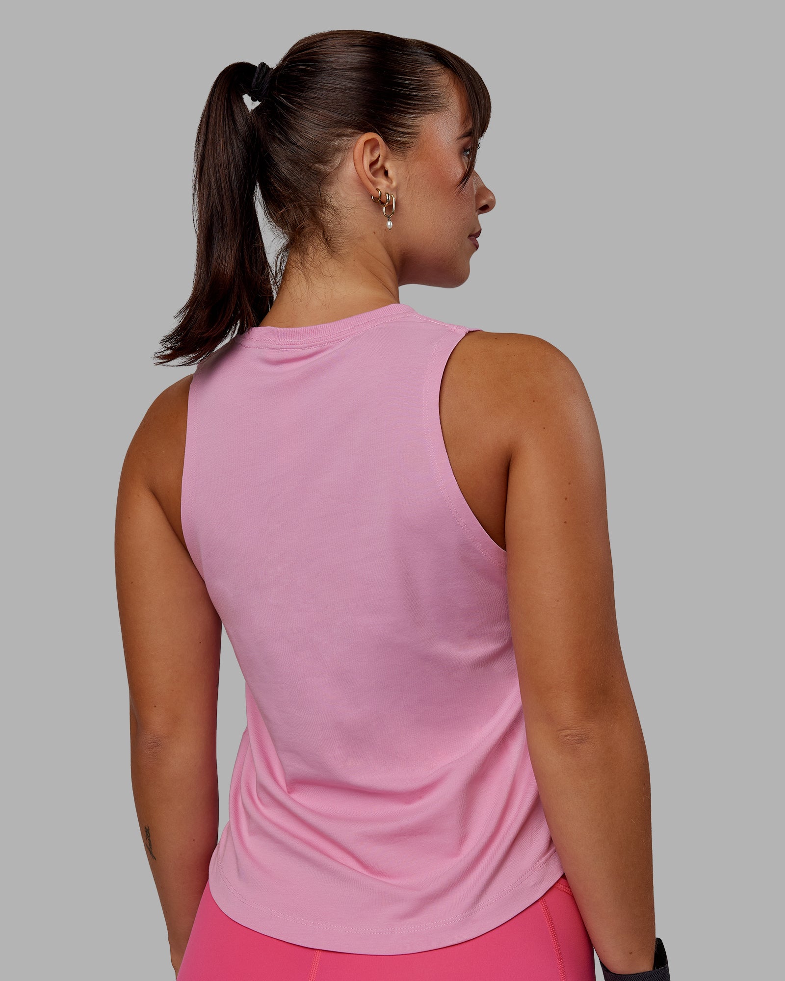 Womens Deluxe PimaFLX Tank - Bubblegum | LSKD