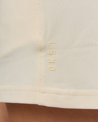 Woman wearing Restore CloudFLX Shorts - Ivory