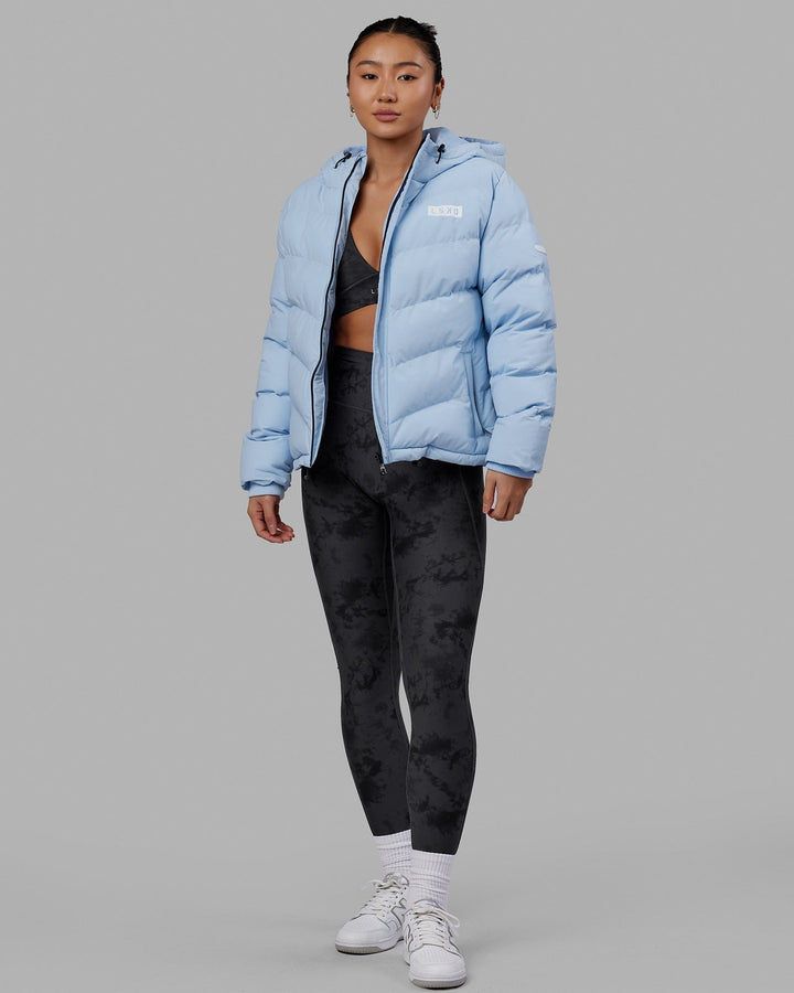 Woman wearing Roasted Puffer Jacket 23 - Windsurfer