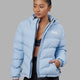 Woman wearing Roasted Puffer Jacket 23 - Windsurfer
