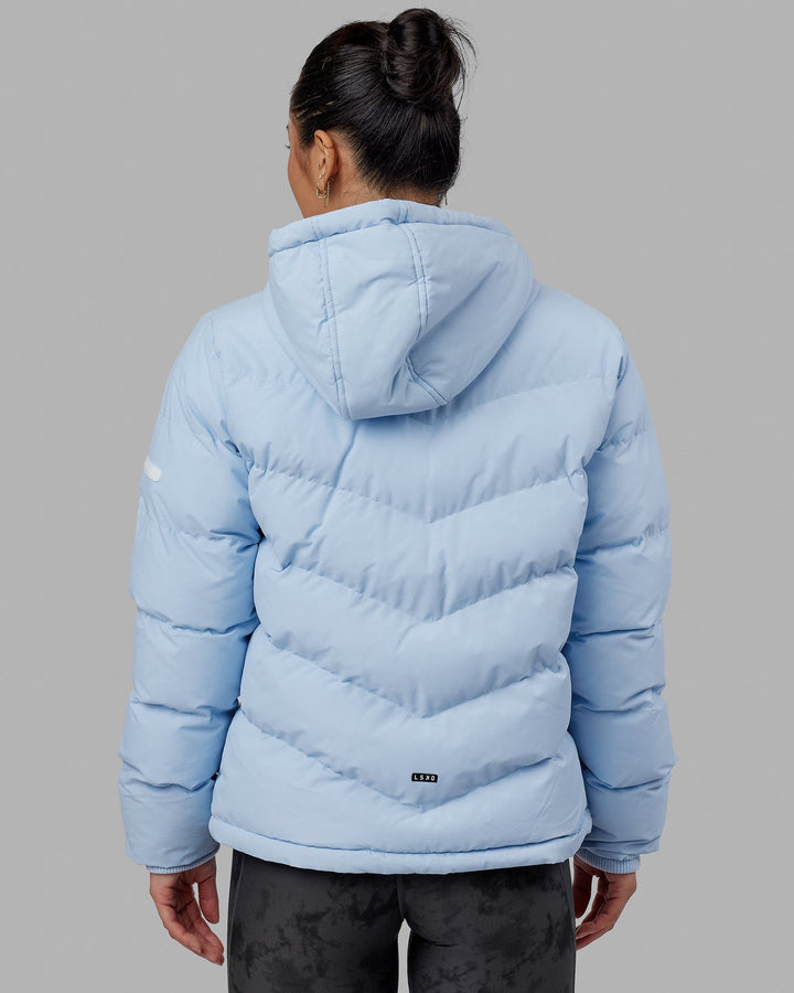 Woman wearing Roasted Puffer Jacket 23 - Windsurfer