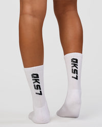 Move Crew Socks 3 Pack 2.0 - Dark Storm-Cocoa Powder-White