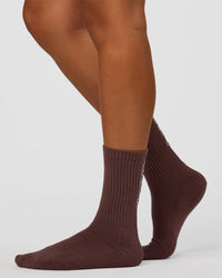 Move Crew Socks 3 Pack 2.0 - Dark Storm-Cocoa Powder-White
