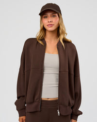 Woman wearing CF Move Through Cap - Hot Chocolate | Model:Leilani | Size:OS