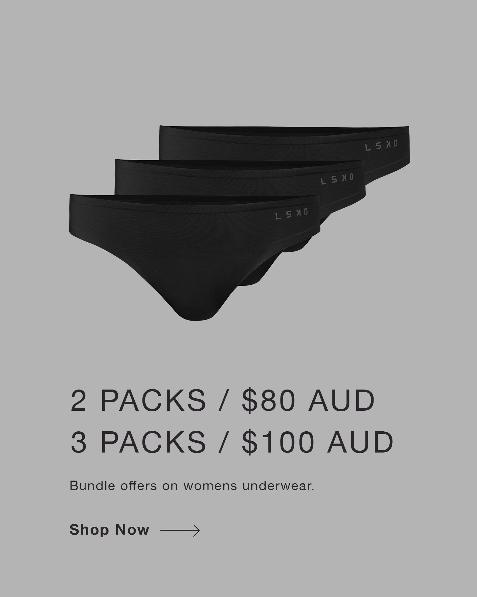 Promo Tile - Womens Underwear