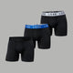 Perform Trunks 3-Pack - Black-Black/Black-White/Black-Galactic Cobalt