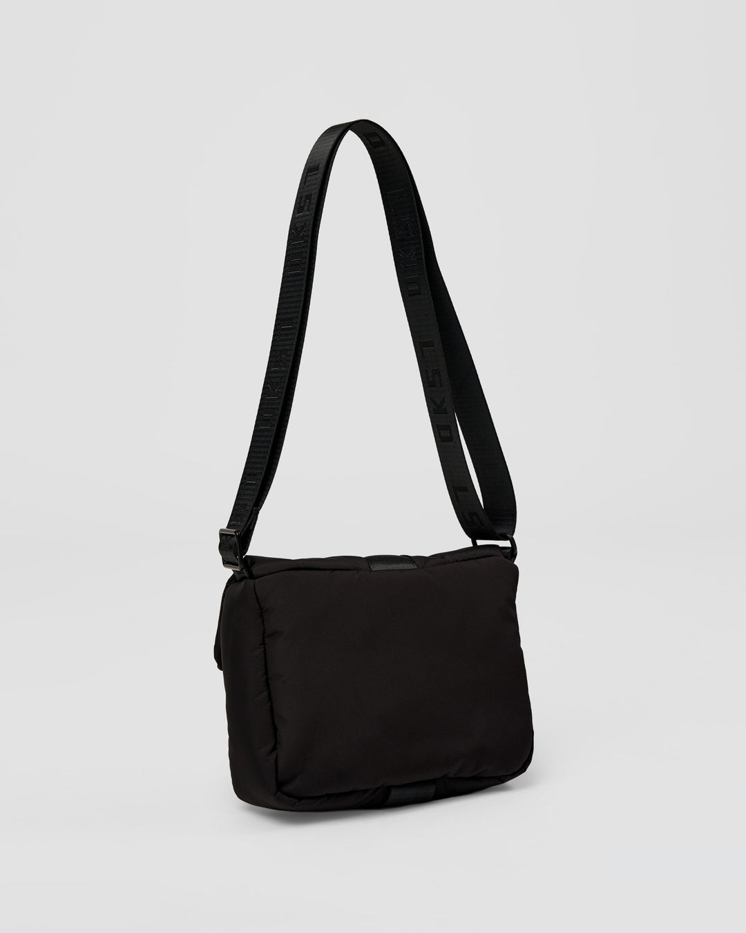 Puffer Crossbody Bag - Black