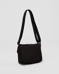 Puffer Crossbody Bag - Black